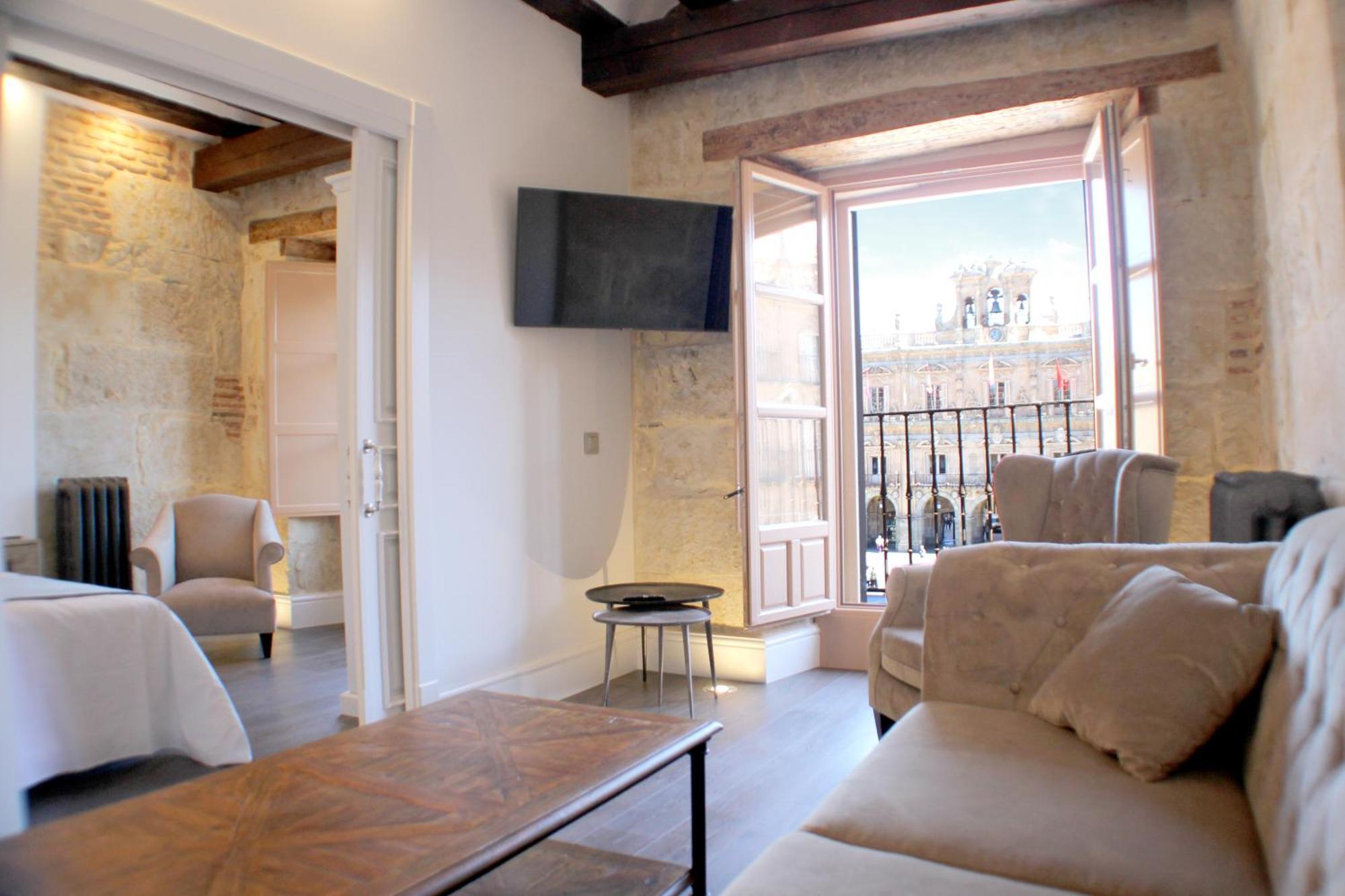 Apartamentos El Mirador Del Poeta 살라망카 객실 사진