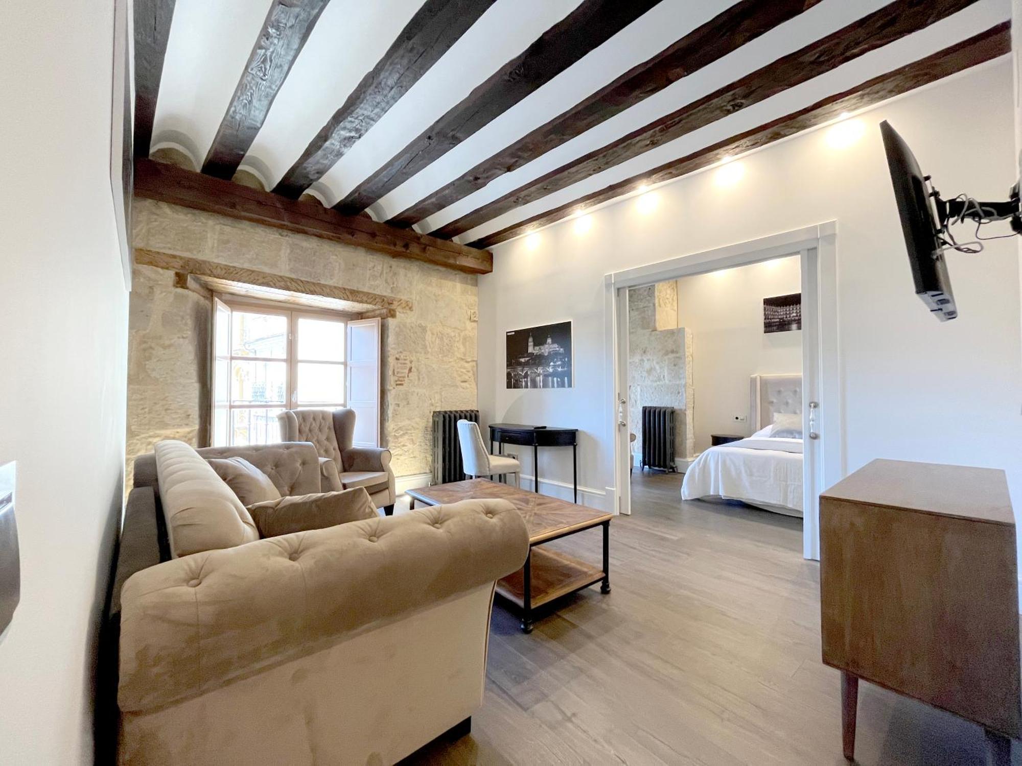 Apartamentos El Mirador Del Poeta 살라망카 객실 사진
